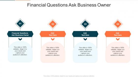 Financial Questions Ask Business Owner In Powerpoint And Google Slides Cpb