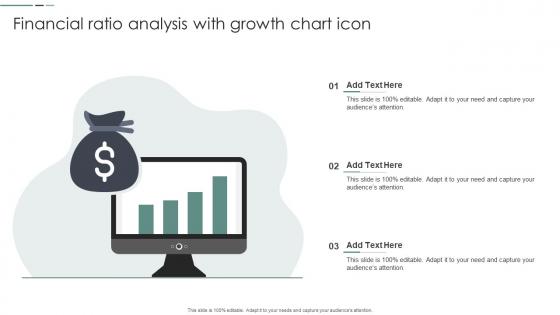 Financial Ratio Analysis With Growth Chart Icon