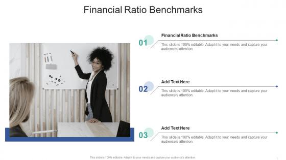 Financial Ratio Benchmarks In Powerpoint And Google Slides Cpb