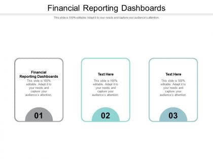 Financial reporting dashboards ppt powerpoint presentation portfolio skills cpb