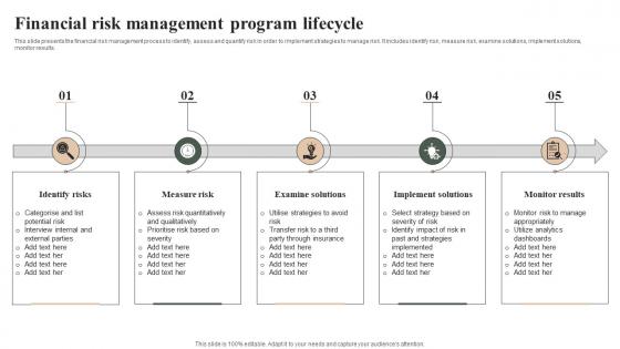 Financial Risk Management Program Lifecycle