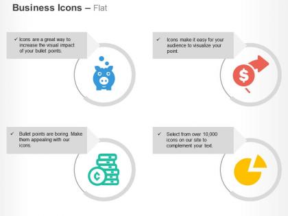 Financial saving money growth data analysis ppt icons graphics