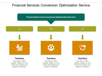 Financial services conversion optimization service ppt powerpoint presentation icon designs download cpb