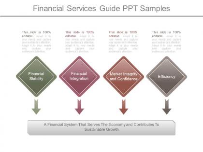 Financial services guide ppt samples