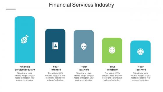 Financial services industry ppt powerpoint presentation icon portfolio cpb