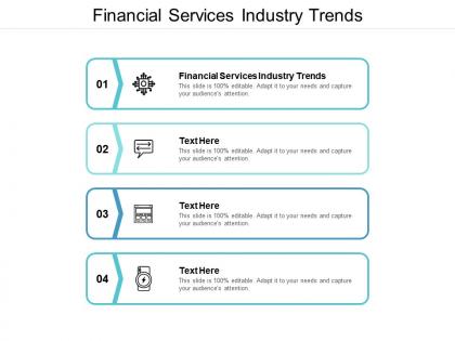 Financial services industry trends ppt powerpoint presentation file maker cpb