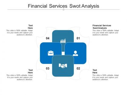 Financial services swot analysis ppt powerpoint presentation inspiration format cpb