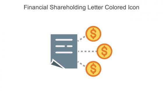 Financial Shareholding Letter Colored Icon In Powerpoint Pptx Png And Editable Eps Format
