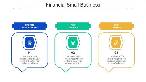 Financial Small Business Ppt Powerpoint Presentation Professional Format Ideas Cpb