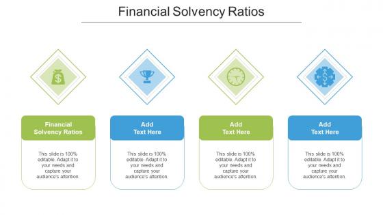 Financial Solvency Ratios Ppt Powerpoint Presentation Ideas Files Cpb