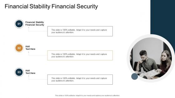 Financial Stability Financial Security In Powerpoint And Google Slides Cpb