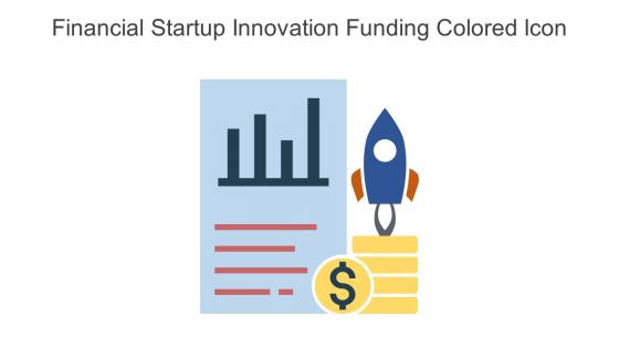 Financial Startup Innovation Funding Colored Icon In Powerpoint Pptx Png And Editable Eps Format
