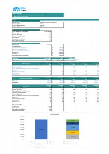 Financial Statements And Valuation For Planning A Landscape Architecture Business In Excel BP XL