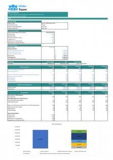 Financial Statements And Valuation For Planning A Record Label Business In Excel BP XL