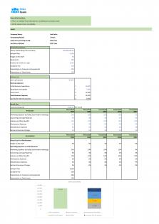 Financial Statements Modeling And Valuation For Hair Salon Business Plan In Excel BP XL