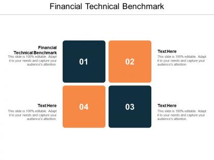 Financial technical benchmark ppt powerpoint presentation professional maker cpb