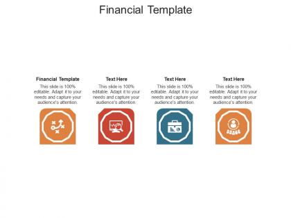 Financial template ppt powerpoint presentation file formats cpb