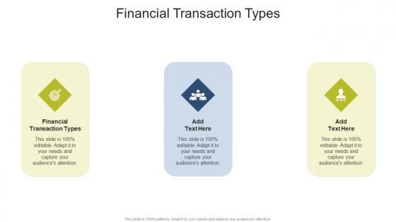Financial Transaction Types In Powerpoint And Google Slides Cpb