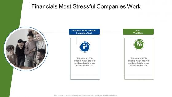 Financials Most Stressful Companies Work In Powerpoint And Google Slides Cpb