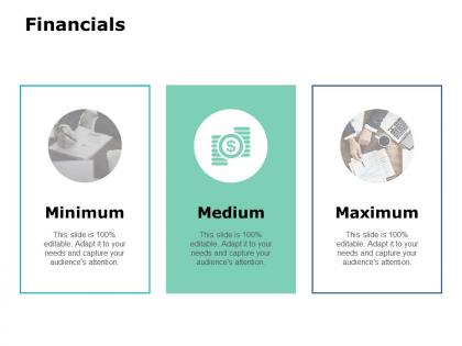 Financials ppt powerpoint presentation model background image