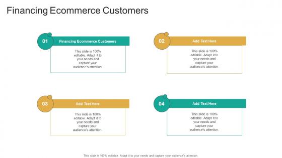 Financing Ecommerce Customers In Powerpoint And Google Slides Cpb