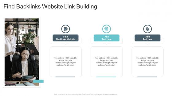 Find Backlinks Website Link Building In Powerpoint And Google Slides Cpb