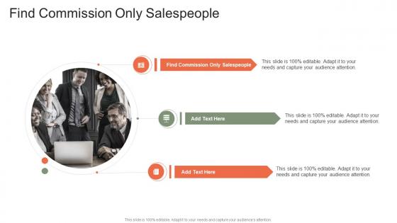 Find Commission Only Salespeople In Powerpoint And Google Slides Cpb