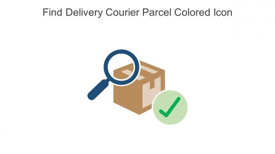 Find Delivery Courier Parcel Colored Icon In Powerpoint Pptx Png And Editable Eps Format