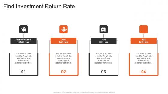 Find Investment Return Rate In Powerpoint And Google Slides Cpb