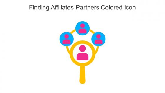 Finding Affiliates Partners Colored Icon Icon In Powerpoint Pptx Png And Editable Eps Format