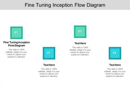 Fine tuning inception flow diagram ppt powerpoint presentation ideas picture cpb