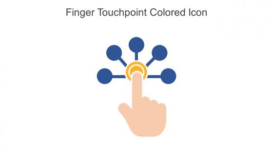 Finger Touchpoint Colored Icon In Powerpoint Pptx Png And Editable Eps Format