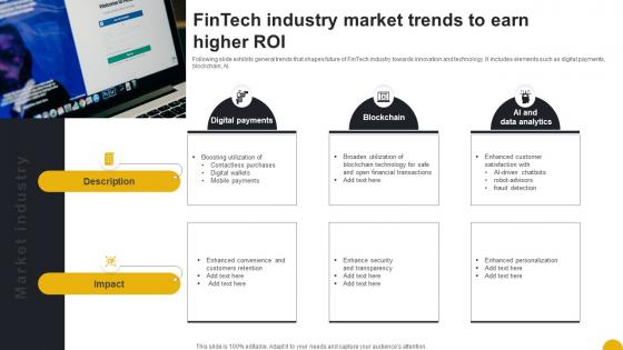 Fintech Industry Market Trends To Earn Higher Roi FIO SS