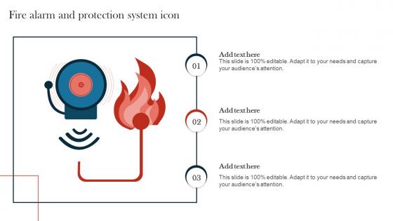 Fire Alarm And Protection System Icon