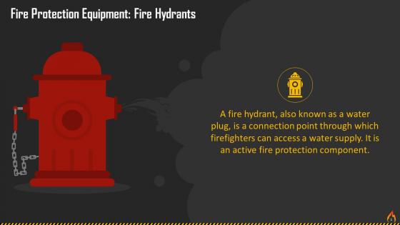 Fire Hydrants As Protection Equipment At Workplaces Training Ppt