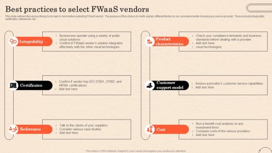 Firewall As A Service Fwaas Best Practices To Select Fwaas Vendors