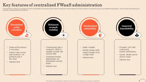 Firewall As A Service Fwaas Key Features Of Centralized Fwaas Administration