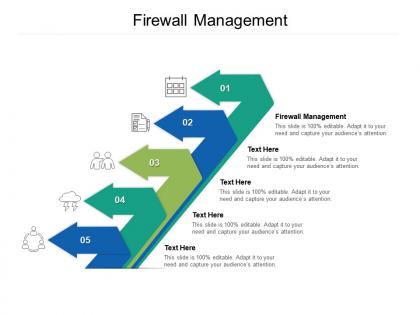 Firewall management ppt powerpoint presentation pictures summary cpb