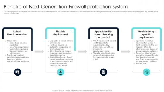 Firewall Network Security Benefits Of Next Generation Firewall Protection System