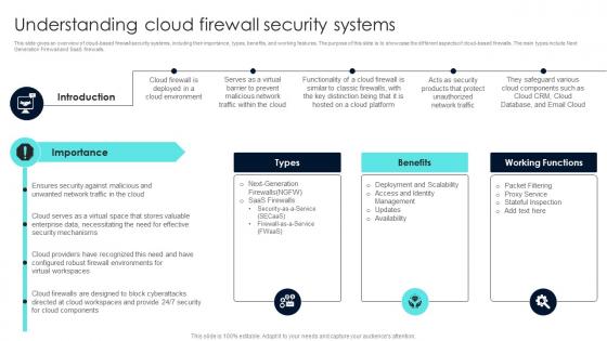 Firewall Network Security Understanding Cloud Firewall Security Systems