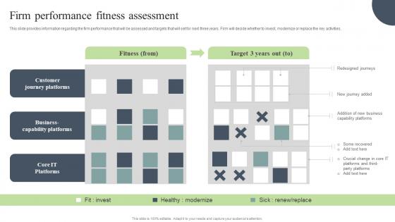Firm Performance Fitness Assessment Digital Marketing And Technology Checklist