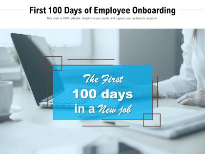 First 100 days of employee onboarding