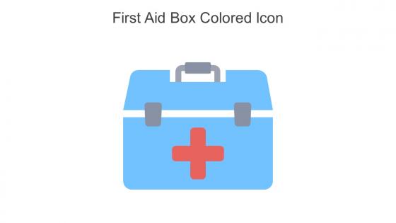 First Aid Box Colored Icon In Powerpoint Pptx Png And Editable Eps Format