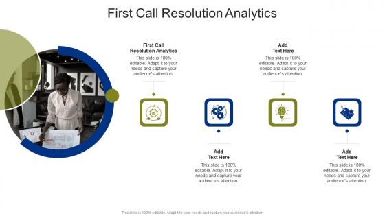 First Call Resolution Analytics In Powerpoint And Google Slides Cpb