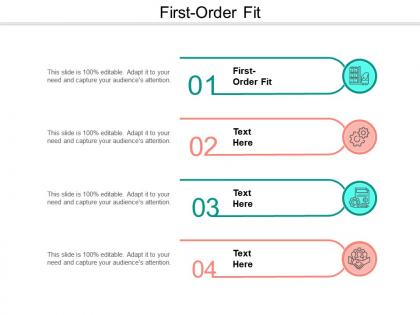 First order fit ppt powerpoint presentation outline design templates cpb