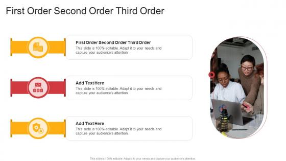 First Order Second Order Third Order In Powerpoint And Google Slides Cpb