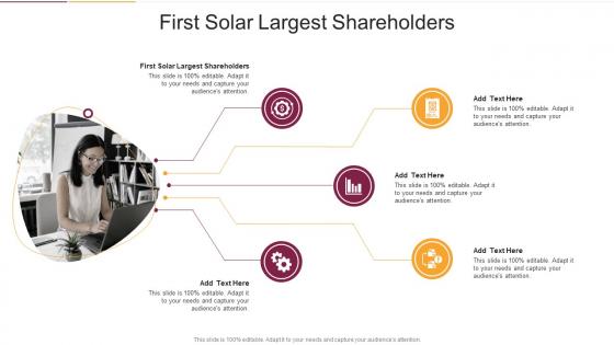 First Solar Largest Shareholders In Powerpoint And Google Slides Cpb