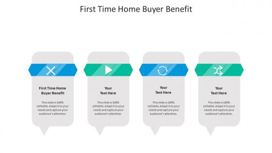 First time home buyer benefit ppt powerpoint presentation infographic template smartart cpb