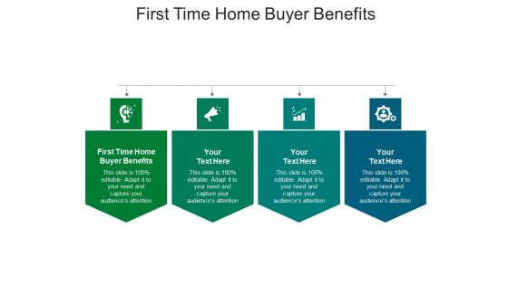 First time home buyer benefits ppt powerpoint presentation gallery vector cpb