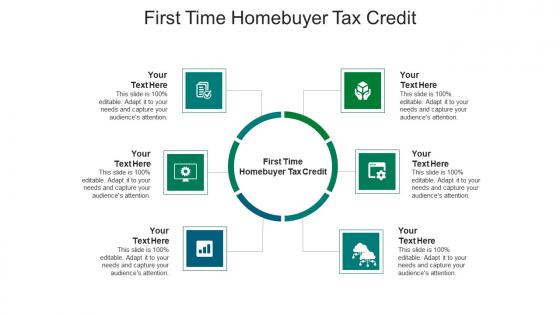 First time homebuyer tax credit ppt powerpoint presentation model samples cpb